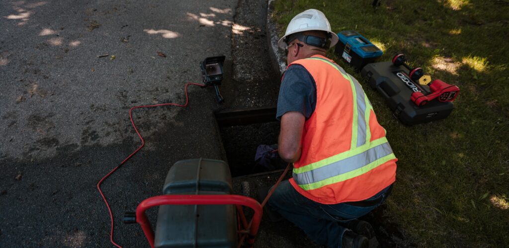 Underground pipe inspection